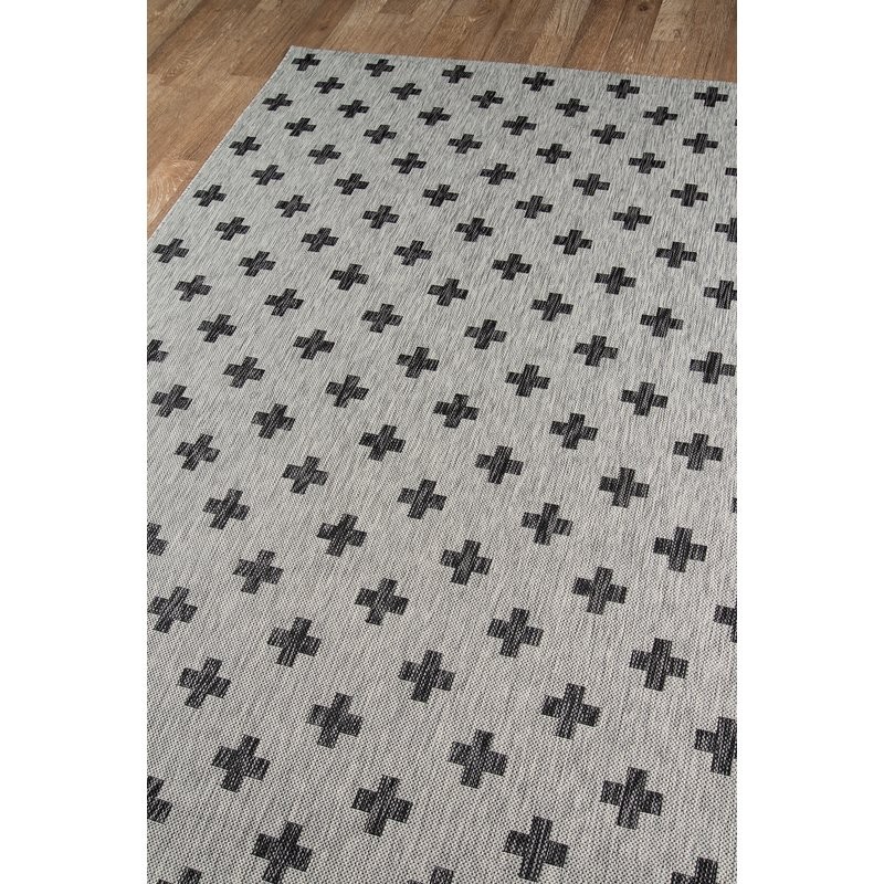 Umbria Gray Indoor/Outdoor Area Rug | Wayfair North America