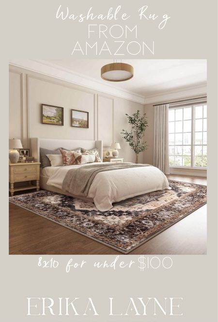 My favorite washable rug on Amazon is under $100! Love how the neutral tones of this rug brings cozy vibes to any room 🤍

#LTKhome #LTKfindsunder100 #LTKstyletip