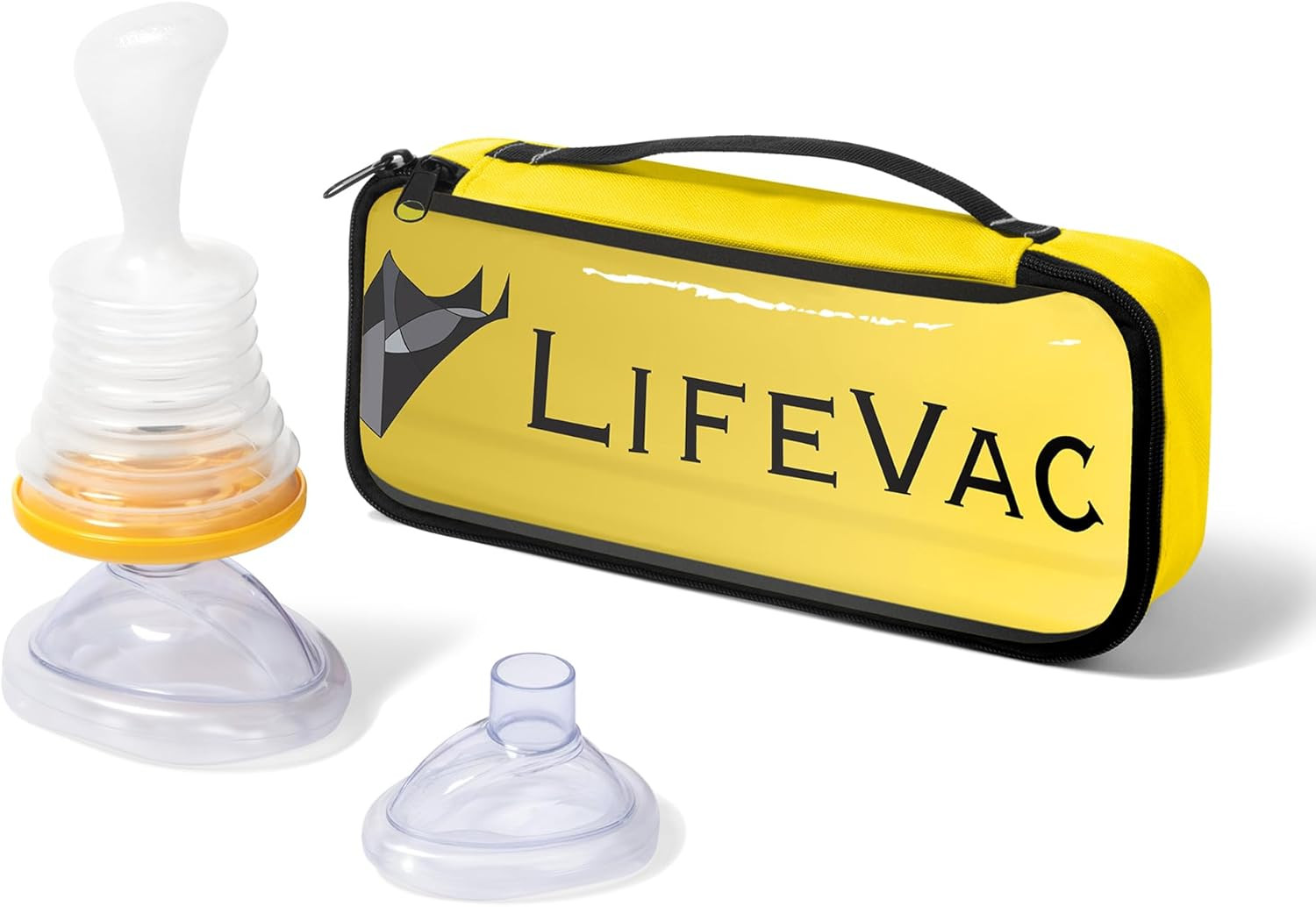LifeVac Yellow Travel Kit - Portable Suction Rescue Device, First Aid Kit for Kids and Adults, Po... | Amazon (US)