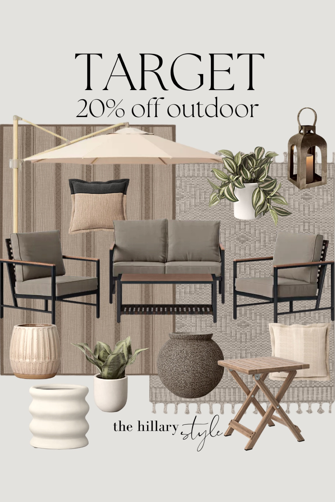 Target is having a Sale Up To 20% Off Select Outdoor until March 11! 

Target, Target Home, Target Sale, Outdoor Sale, Outdoor Furniture, Outdoor Rug, Spring, Spring Decor, Patio, Patio Season, Patio Decor, Studio McGee, Threshold, Threshold Studio McGee, Studio McGee On Sale, Sale Now, Outdoor Firepit, Outdoor Dining, Vase, Planters, Artificial Plants, Outdoor Pillows, Lanterns, Bar Cart, Entertaining, Outdoor Sofa, Fluted Planter, Fluted Home Decor, Home Decor, Outdoor Umbrella, Outdoor Living, On Sale, Spring

#LTKsalealert #LTKSale #LTKhome