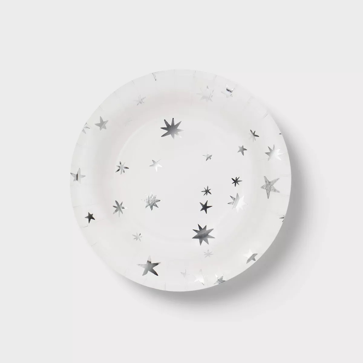 20ct Metallic Star Snack Plates - Spritz™ | Target