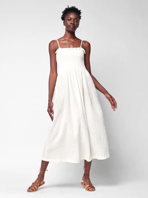 Dream Cotton Gauze Lakeview Dress | Faherty