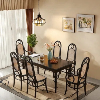 Elegant Solid Wood Ash Dining Table Sets. | Wayfair North America
