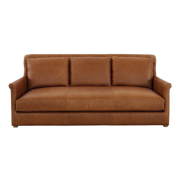 Hopkins Leather Sofa | Ballard Designs, Inc.