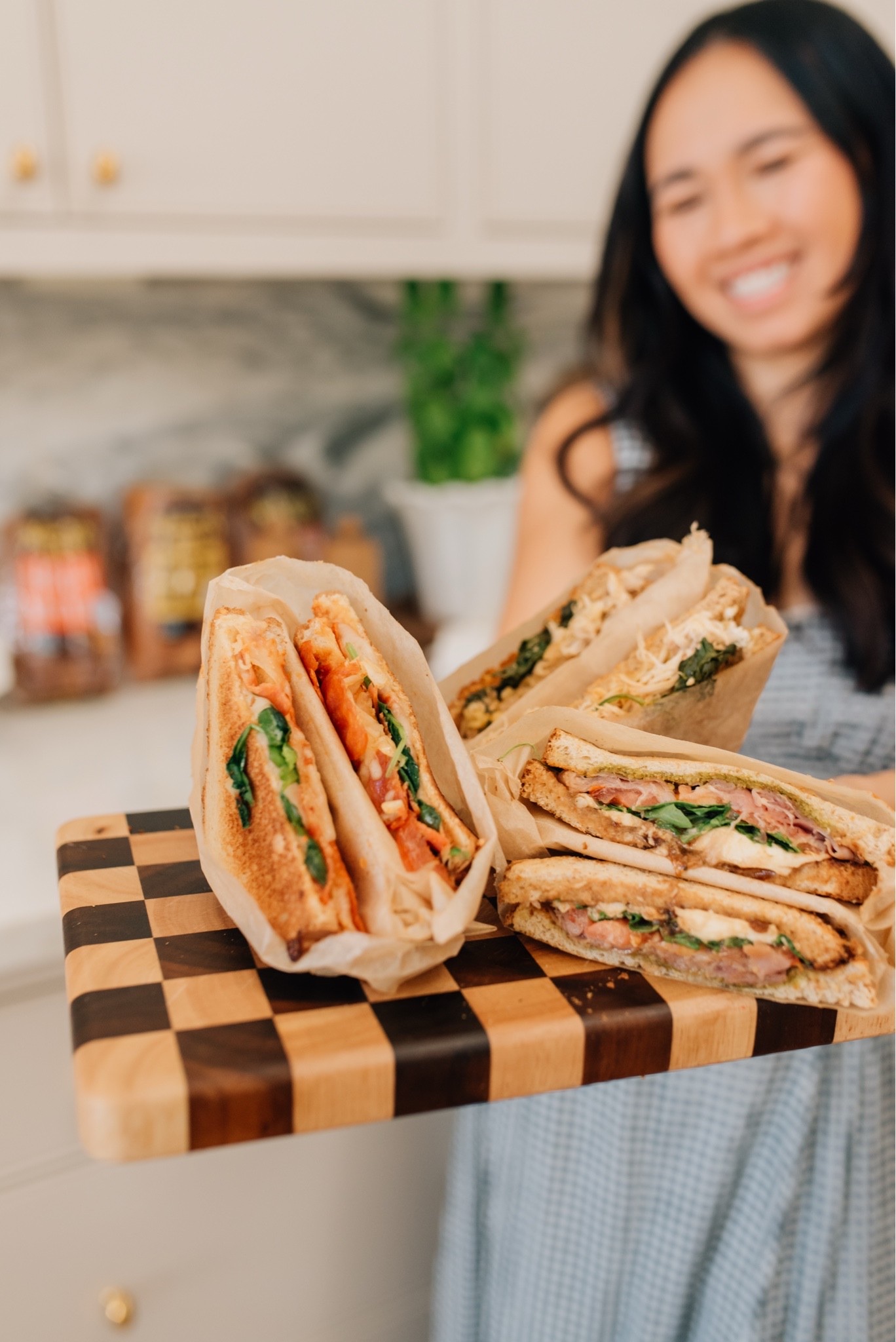 #ad I was in the mood to make lunch a little less boring, so I grabbed a few loaves of Nature’s Own at @target and made three sandwiches: a Chipotle Chicken Melt on 100% Whole Wheat, Prosciutto & Burrata on Honey Wheat, and a Cheesy Pizza Sandwich on Butter Bread. They were all so easy, and somehow everyone picked a different favorite. 🥪Grab them all at @target @naturesownbread
 #targetpartner #NaturesOwnPartner #NaturesOwnBread #GetBreaducated #liketkit  #liketkit @shop.ltk

#LTKfoodie