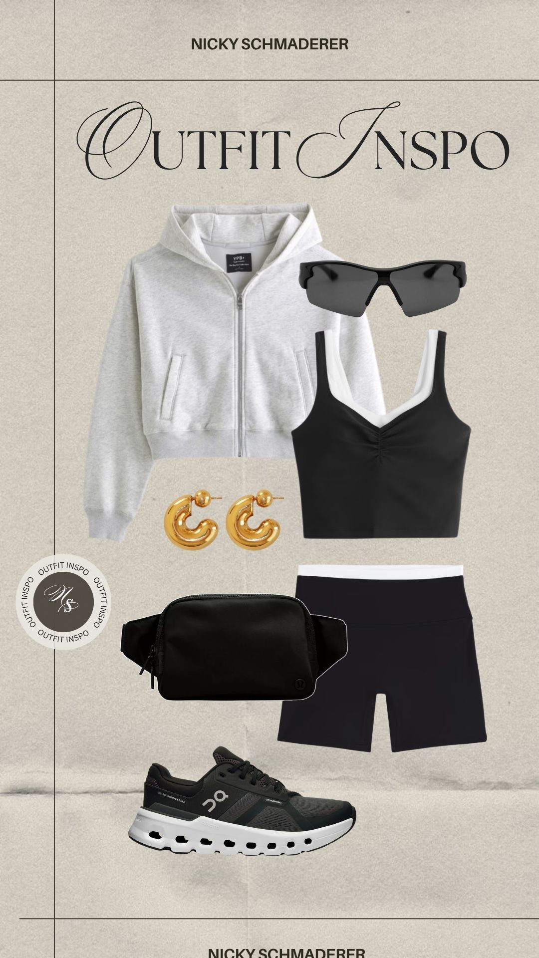 Summer running outfit with running sunglasses and matching active set

#LTKootd #LTKActive #LTKU
