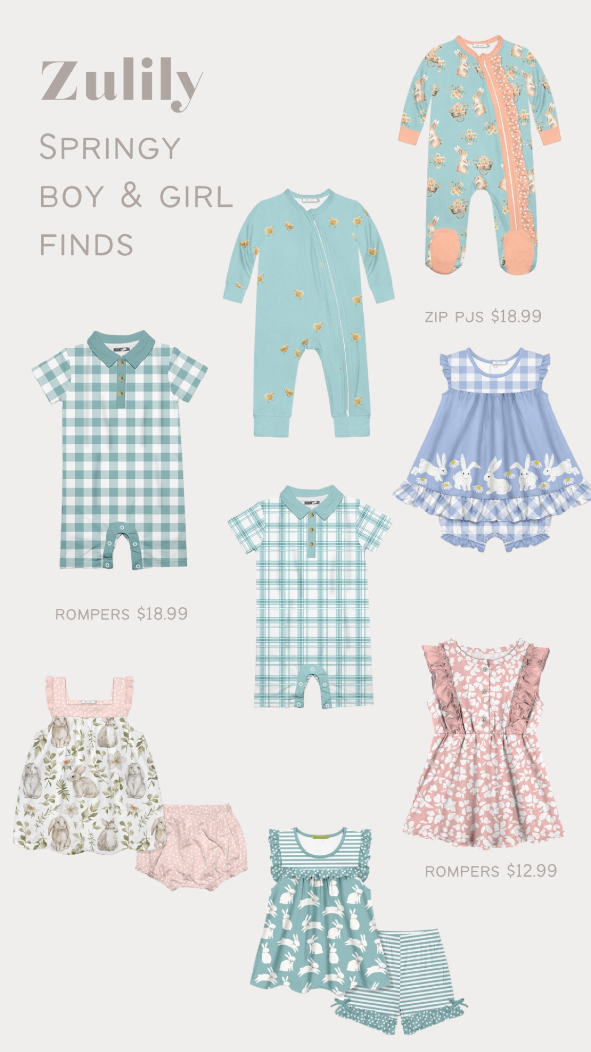 I’m dreaming of Spring, Easter and warmer weather 🤍 These Zulily finds are a little bit of sunshine on a cold day. 

#LTKunder50 #LTKSale #LTKkids