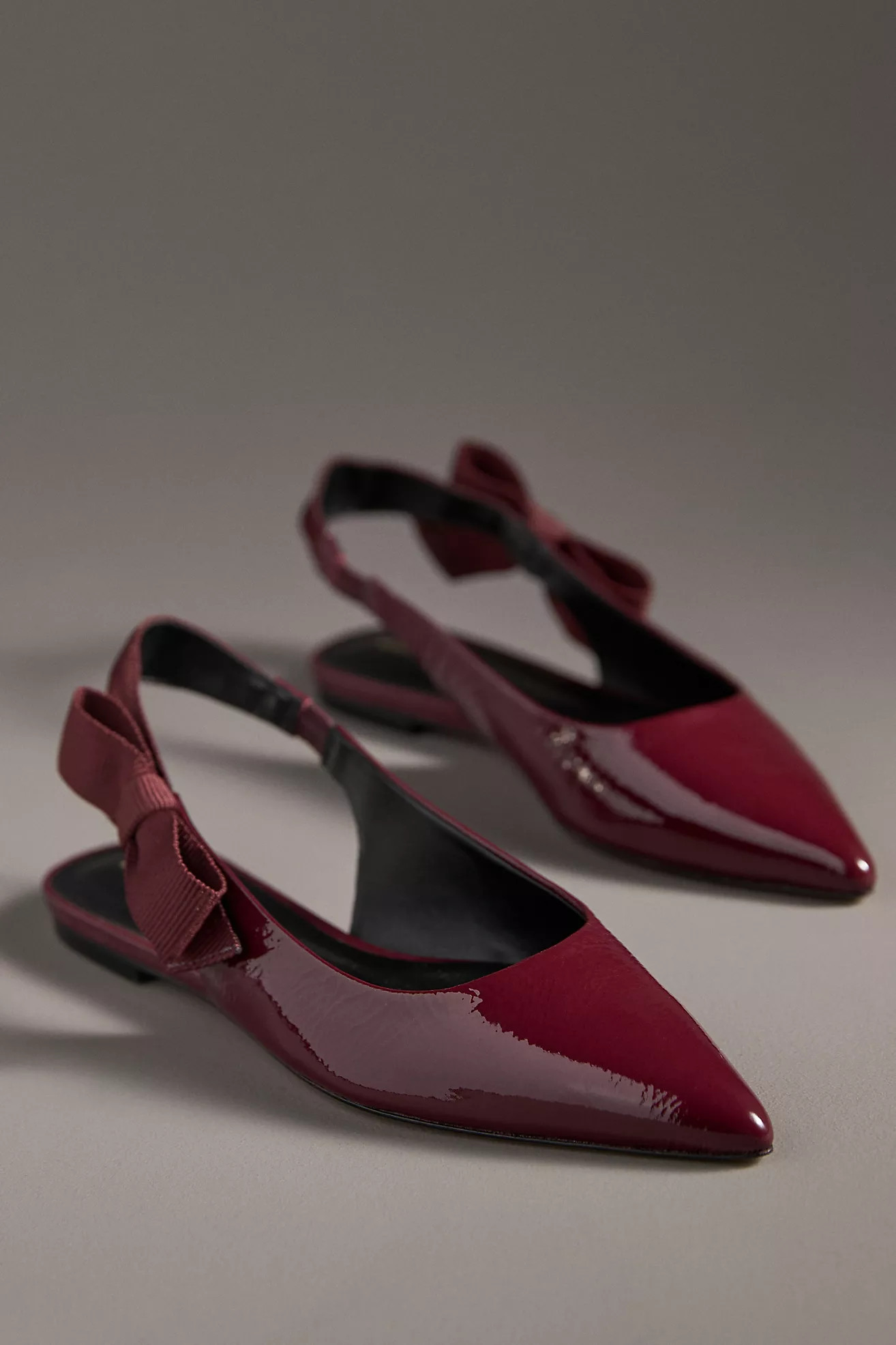 Maeve Side-Bow Slingback Flats | Anthropologie (US)