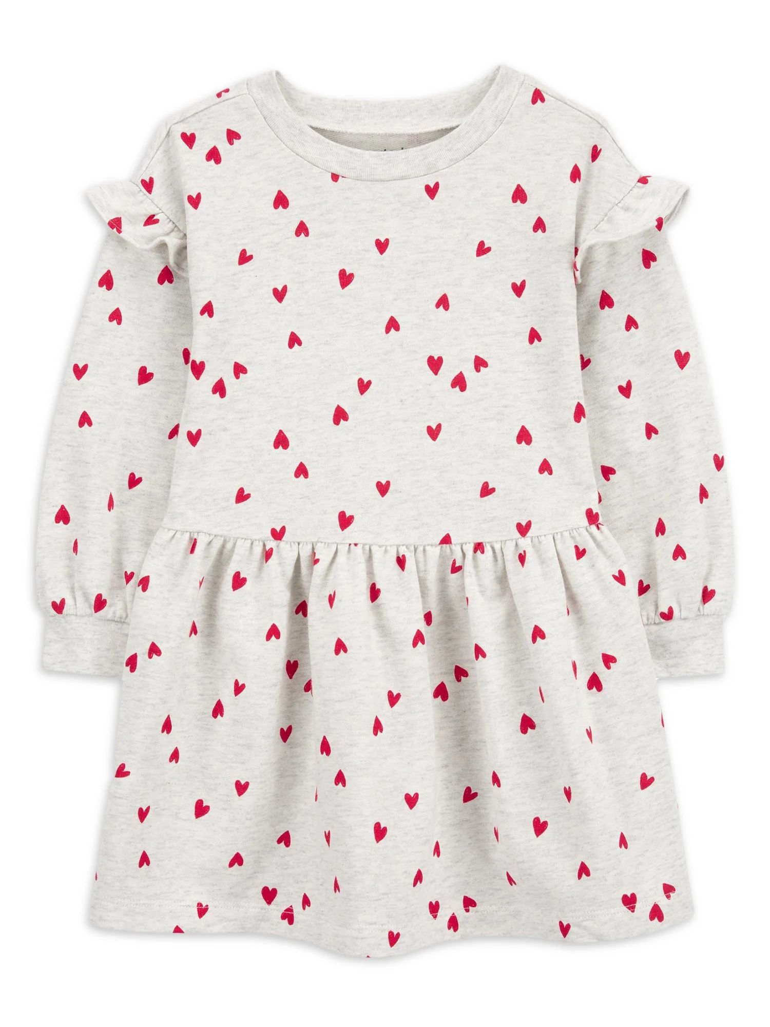 Carter's Child of Mine Baby and Toddler Girl Valentine's Day Dress, One-Piece, Sizes 12M-5T - Wal... | Walmart (US)