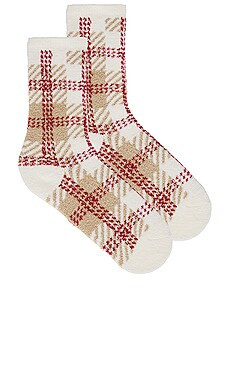 Hilarie Plaid Crew Socks
                    
                    Free People | Revolve Clothing (Global)