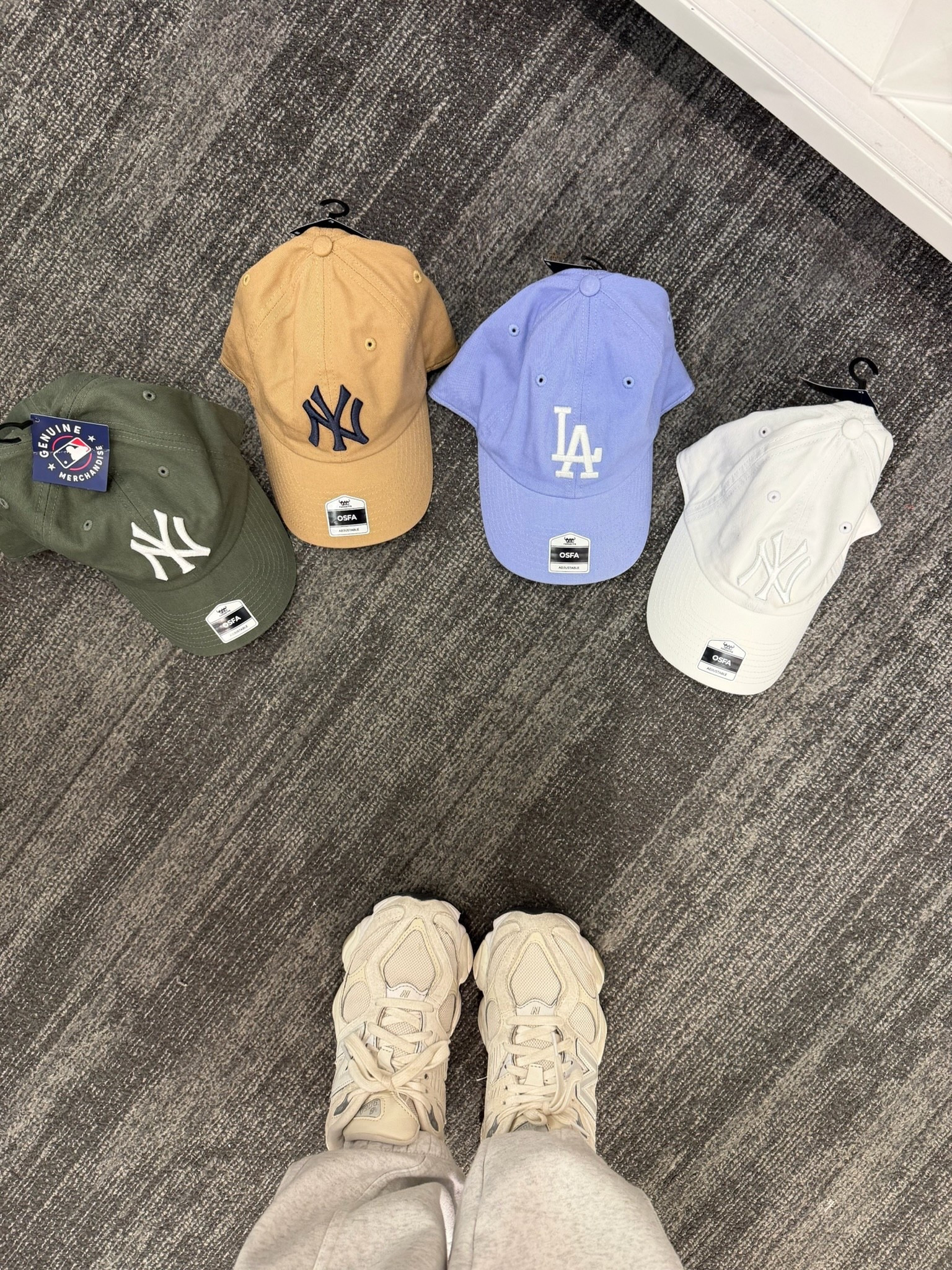 I’ll always find a good hat! These colors are EVERYTHING 🧢🩵

#LTKootd #LTKgrwm #LTKdayinmylife