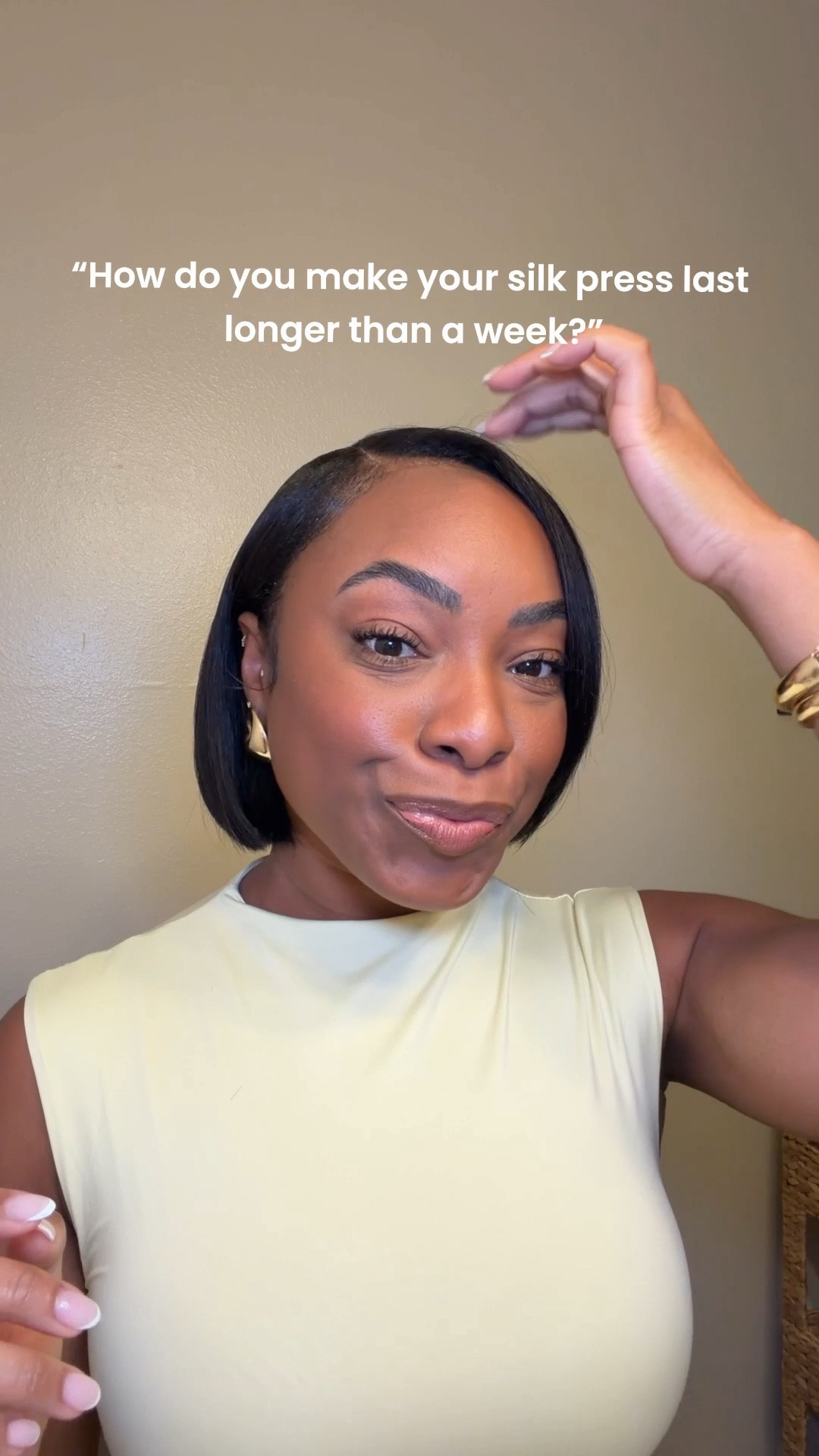 The secret to making my silk press last over a week? WRAP 👏🏾 YOUR 👏🏾 HAIR 👏🏾

A little nighttime maintenance goes a LONG way! Save this for your next silk press! 

Linking everything I use to wrap my hair here!

#LTKmorningroutine #LTKBeauty #LTKgrwm