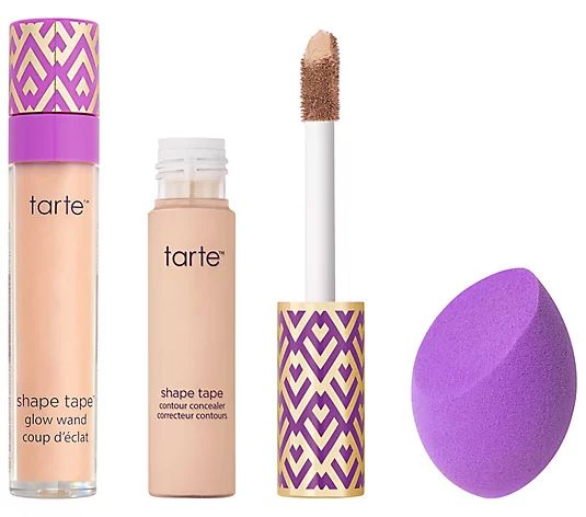 tarte Shape Tape Concealer and Glow Wand Auto-Delivery | QVC