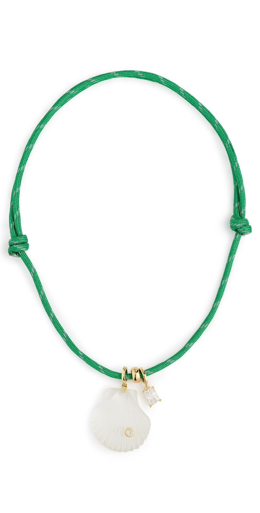 éliou Salgada Necklace Green One Size | Shopbop