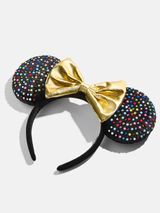 Minnie Mouse Disney Multicolored Gem Ears Headband - Minnie Mouse Multicolored Gem Ears | BaubleBar (US)