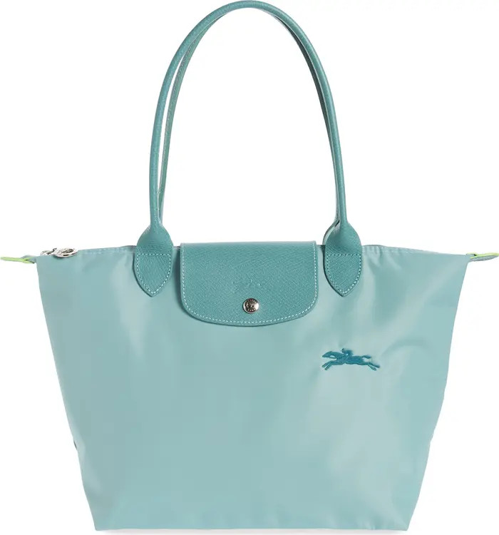 Longchamp Le Pliage Green Recycled Canvas Small Shoulder Tote Bag | Nordstrom | Nordstrom
