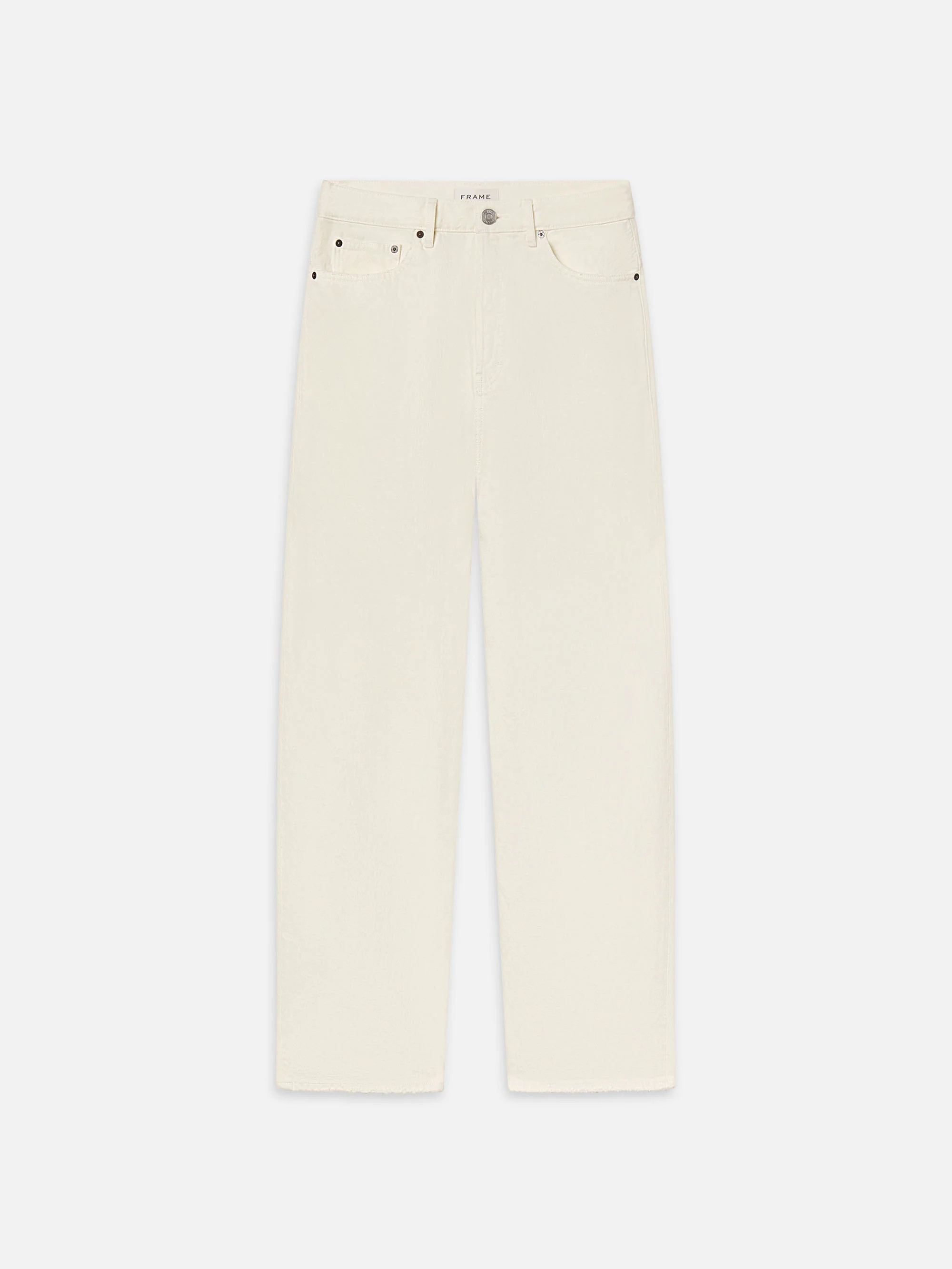 Baggy Jean -- Off White Grind | Frame Denim