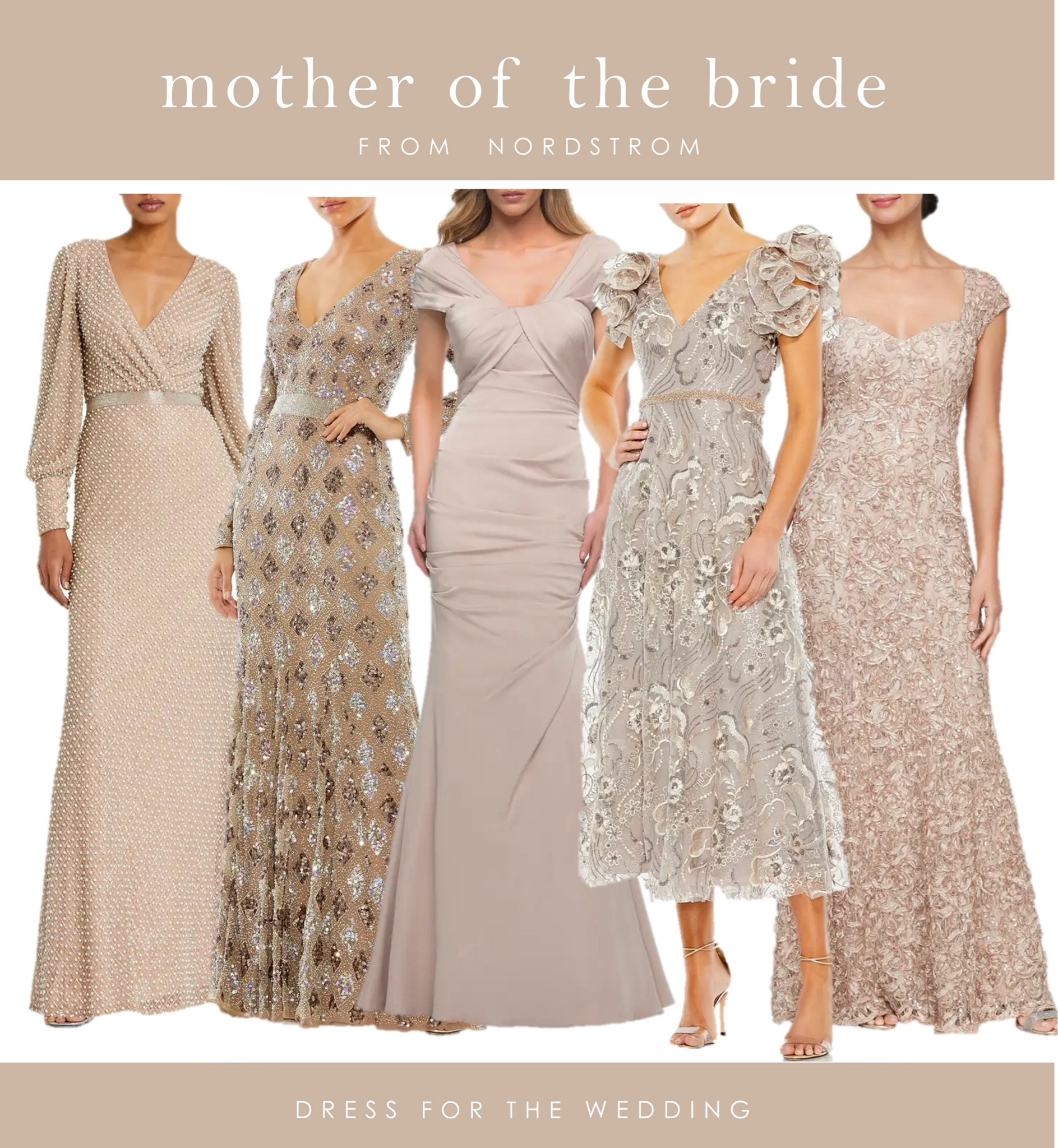 Neutral dress for a wedding, fall wedding attire, beige dress, 🍂
Beige and taupe dresses for weddings mother of the bride dress mother of the groom dress wedding guest dress over40 wedding guest dress over 50 black tie wedding formal wedding gold dress champagne dress neutral dress beaded dress sequin dress Mac Duggal dress Nordstrom dress  long sleeve dress long sleeve evening gown. Follow Dress for the Wedding on the LIKEtoKNOW.it shopping app to get the product details for this look and more cute dresses, wedding guest dresses, wedding dresses, and bridal accessories, plus wedding decor and gift ideas!   #ltkxnsale #ltkover40 #ltkwedding #ltkstyletip #ltksalealert #ltkparties



#LTKSeasonal #LTKFamily #LTKWedding