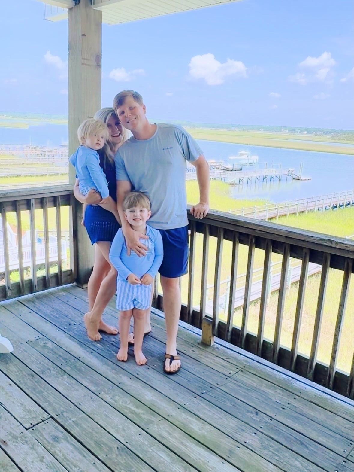 o n  b e a c h  t i m e 🌊👶🏼🐚👣🌅🌾☀️🏝️💦🪏🏖️⛵️🪸 surrounded by my handsome blondie beach babies 👶🏼🩵👶🏼 and feel like the luckiest mama in the world!! 🥰🤱⚓️🇺🇸😍 #beachvacay #fourthofjulyweek #vacationweek #onbeachtime #beachdaysarethebestdays