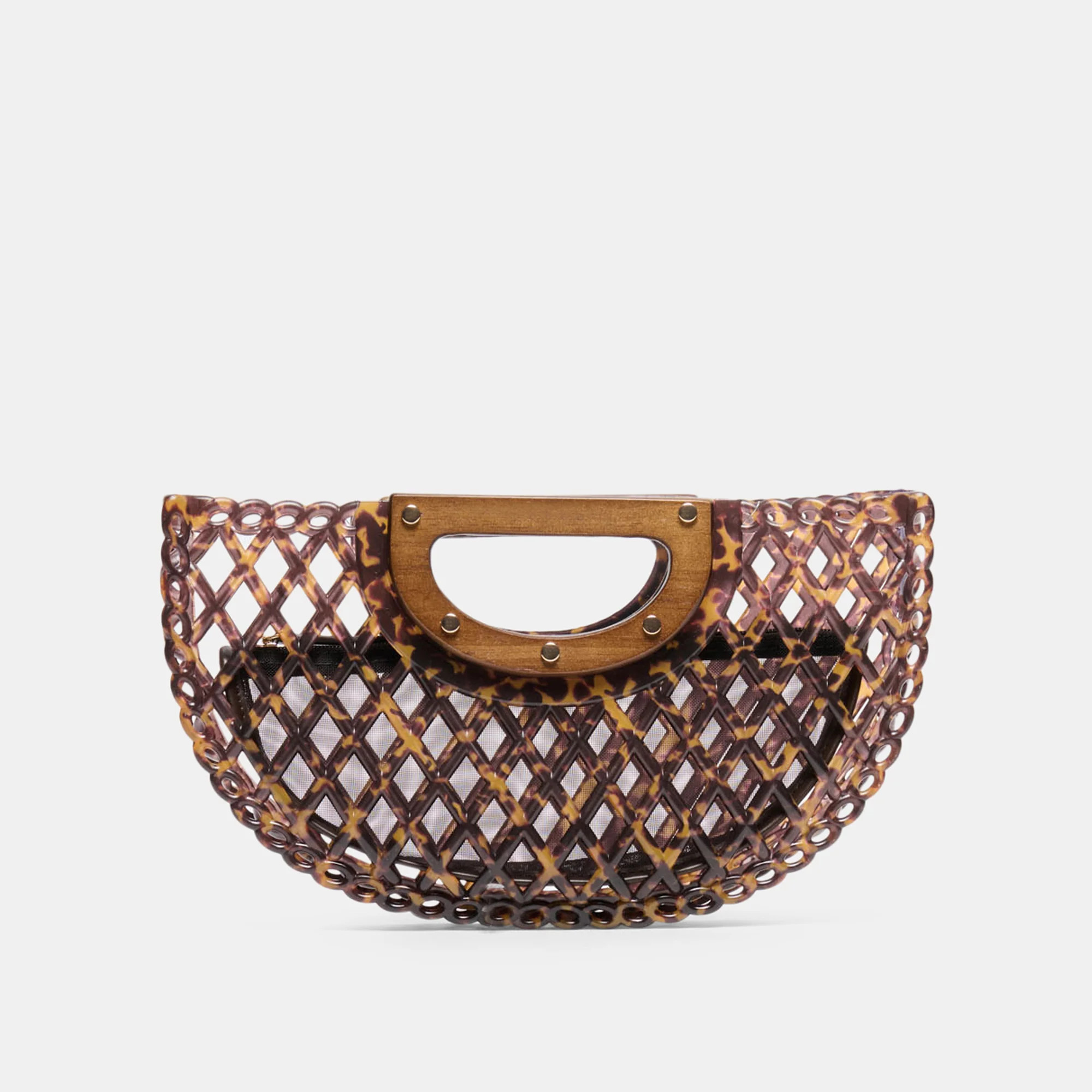 Solandra Clutch in Tortoise Jelly By Dolce Vita | DolceVita.com