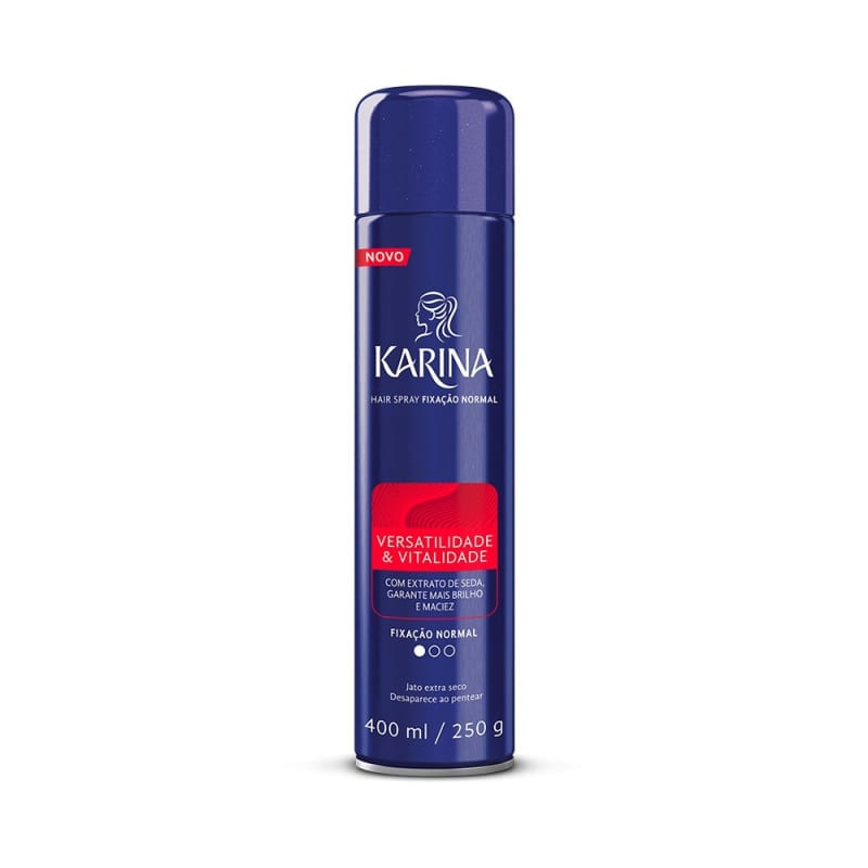 Karina Versatilidade e Vitalidade Normal
             - Spray Fixador 400ml | Beleza Na Web (BR)