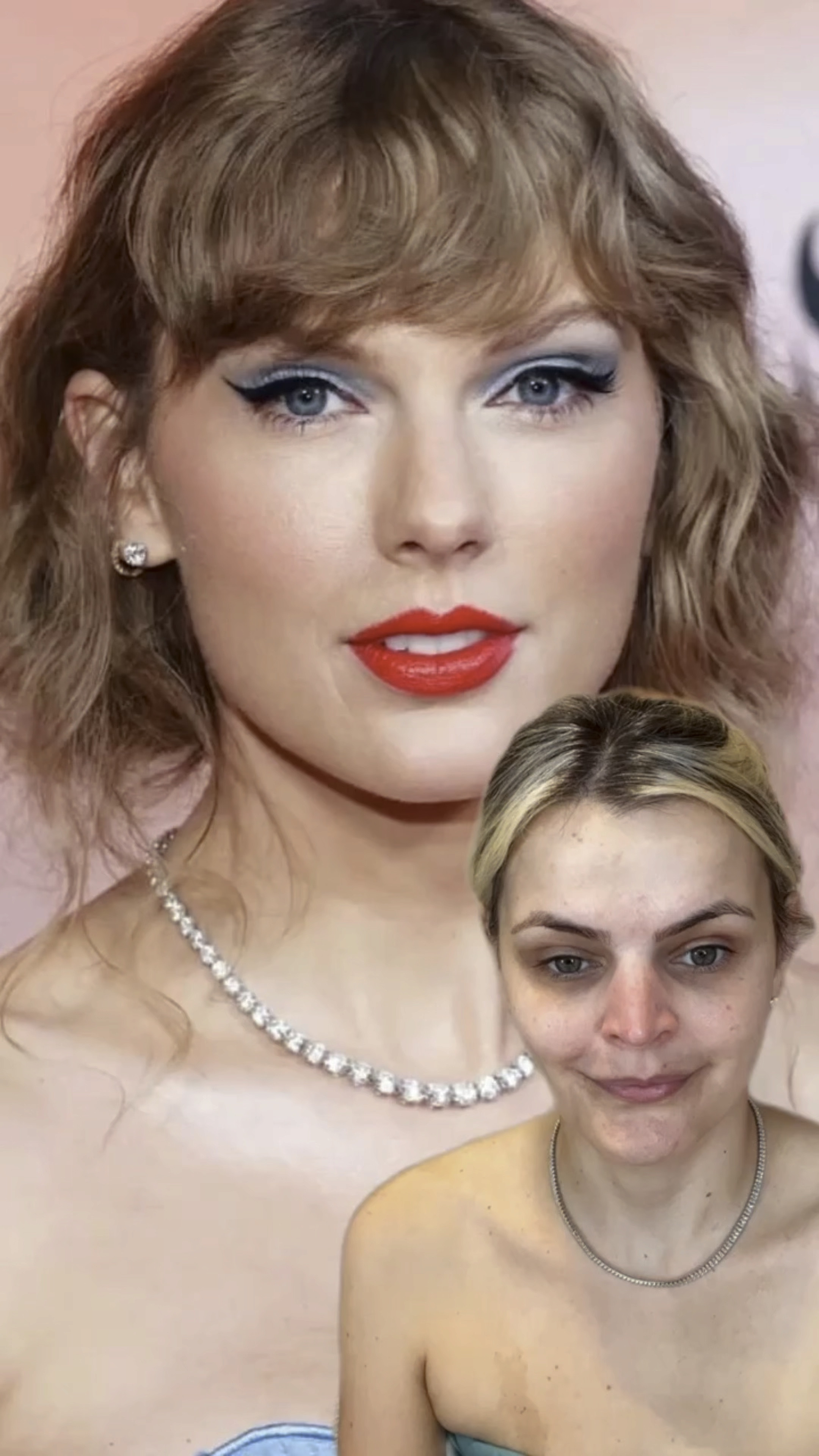 Maquiagem inspirada na Taylor Swift 

#LTKbeauty #LTKbrasil #LTKstyletip