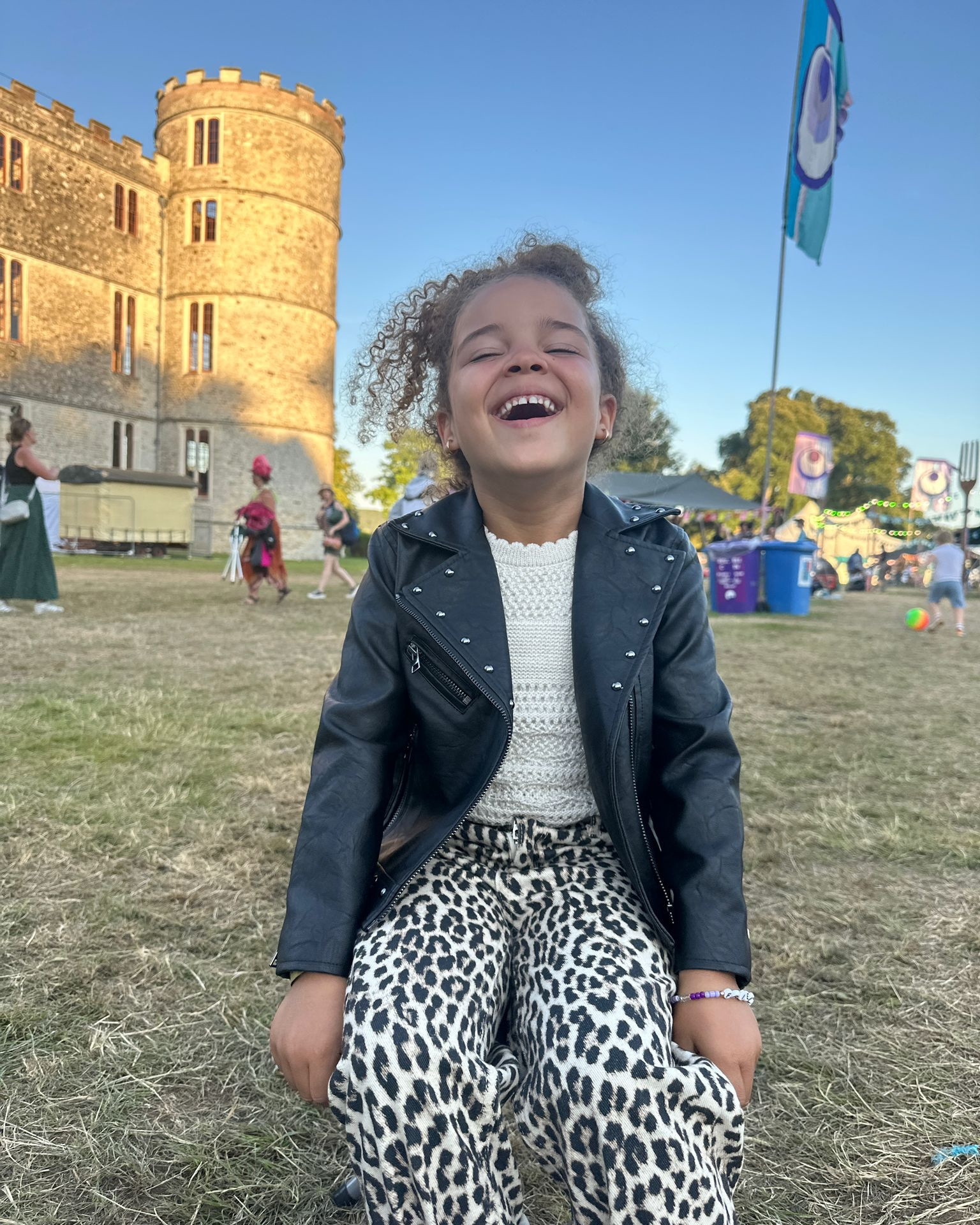🐆 

River Island kids leather jacket, crochet top, leopard print jeans and leopard print sandals 🤍

#LTKsummer #LTKuk #LTKkids