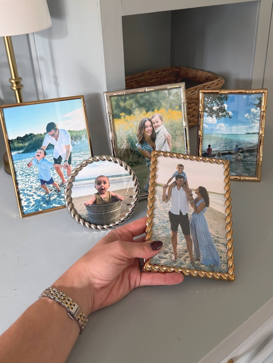 PB or Amazon? These frames are such a classy way to display family photos. And no one will know you got them on Amazon.

#LTKHome