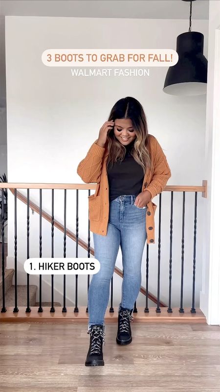 Walmart has some great boots for fall and winter!  Plus, they’re such a great price!  The outfits are also from Walmart!  #walmartpartner #walmartfashion 

#LTKunder50 #LTKkids #LTKshoecrush
