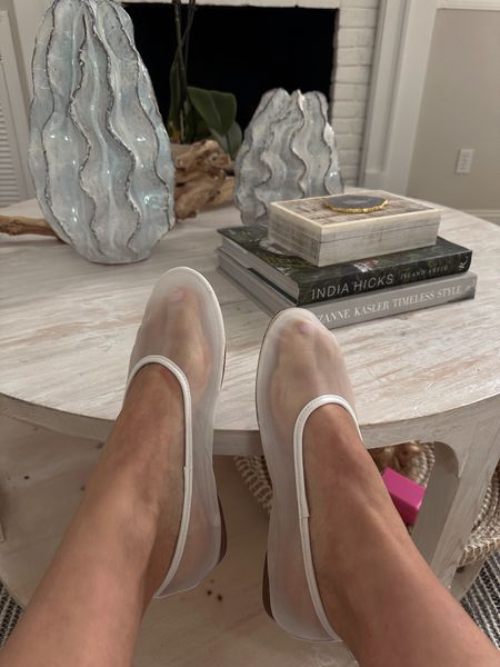 $24.99 mesh flats with memory foam so they’re super comfortable! 

Mesh flats, summer shoes, white flats, ballet flats, Target fashion find


#LTKShoeCrush