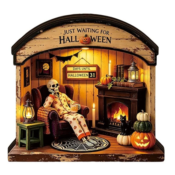 Halloween Decoration, Vintage Halloween Decorations, Halloween Advent Calendar, Halloween Home De... | Walmart (US)