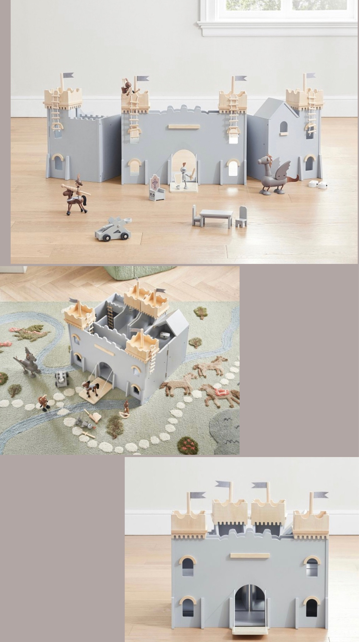 Medieval castle that folds up 🏰 

#LTKHoliday #LTKkids #LTKGiftGuide