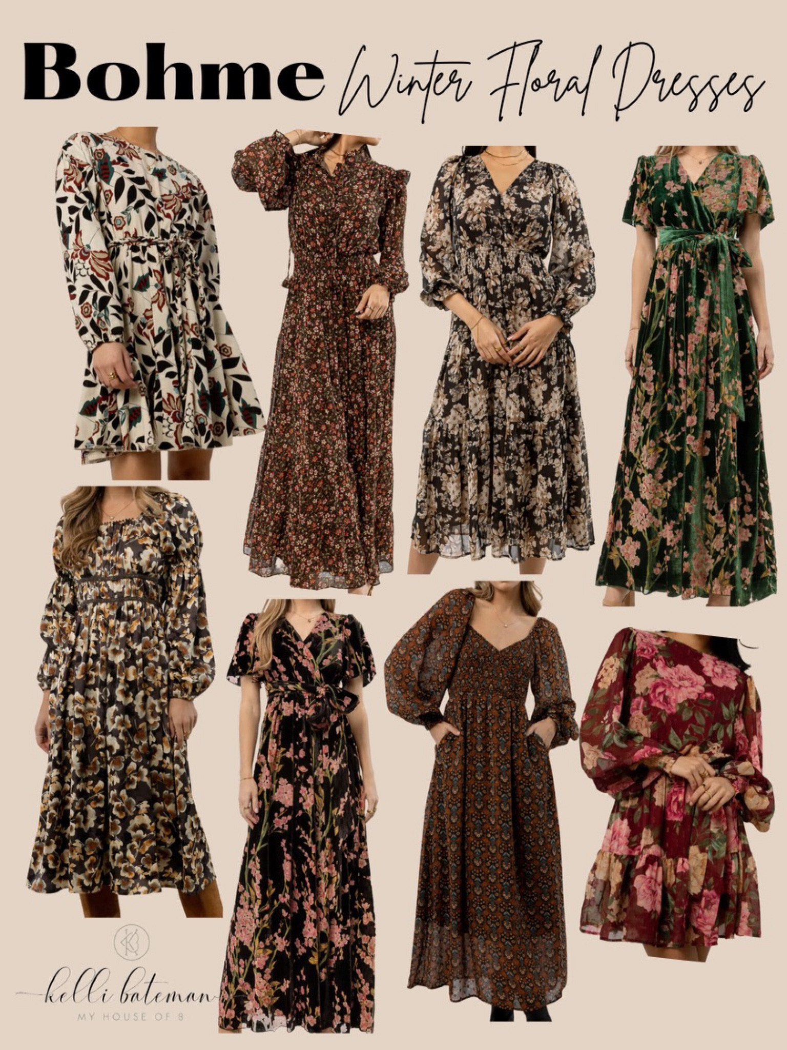 Bohme Winter Dresses 
Use code WISHLIST20 to take 20% off 


#LTKHoliday #LTKSeasonal #LTKfit