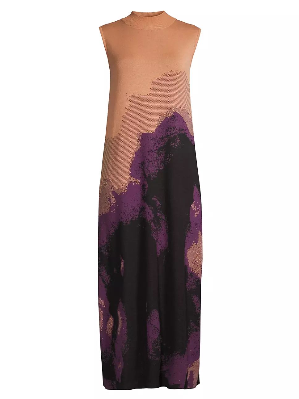 Sleeveless Knit Landscape Midi-Dress | Saks Fifth Avenue