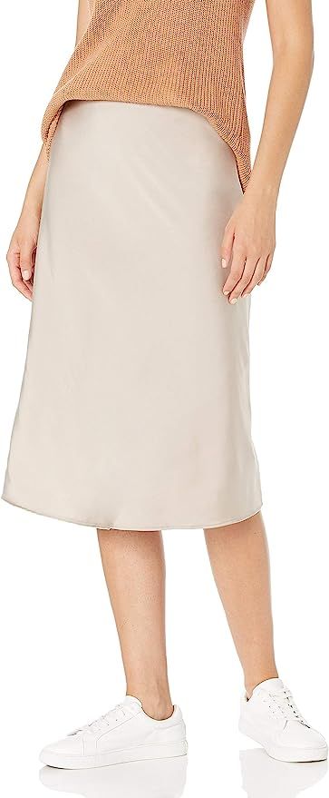 The Drop Women's Maya Silky Slip Skirt | Amazon (US)