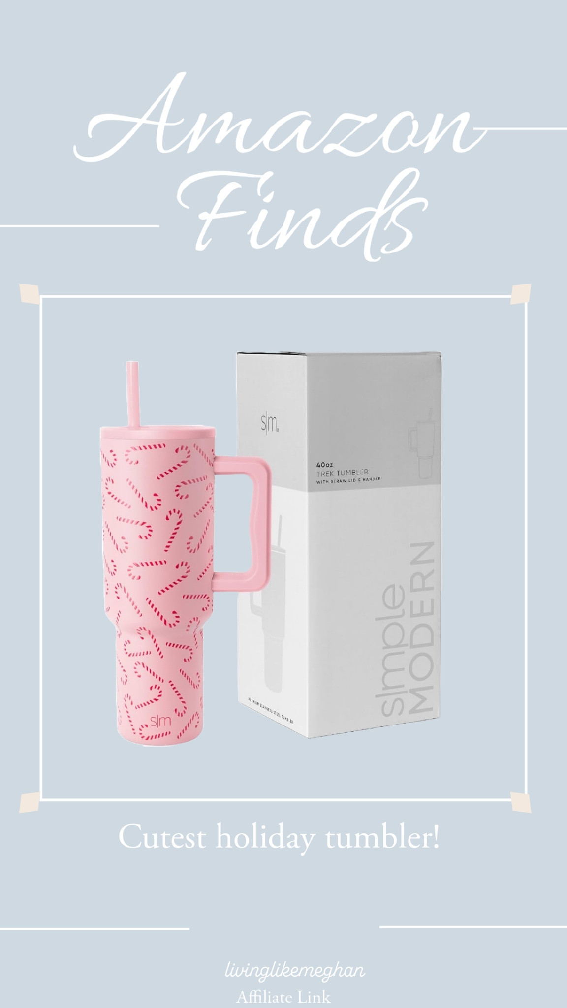 Cutest candy cane waterbottle!
40oz with plenty of colors! 🩷❤️




Candy cane • Amazon finds • under $30 • gifts for her • tween gifts • gift guides • 

#LTKHoliday #LTKSeasonal #LTKGiftGuide