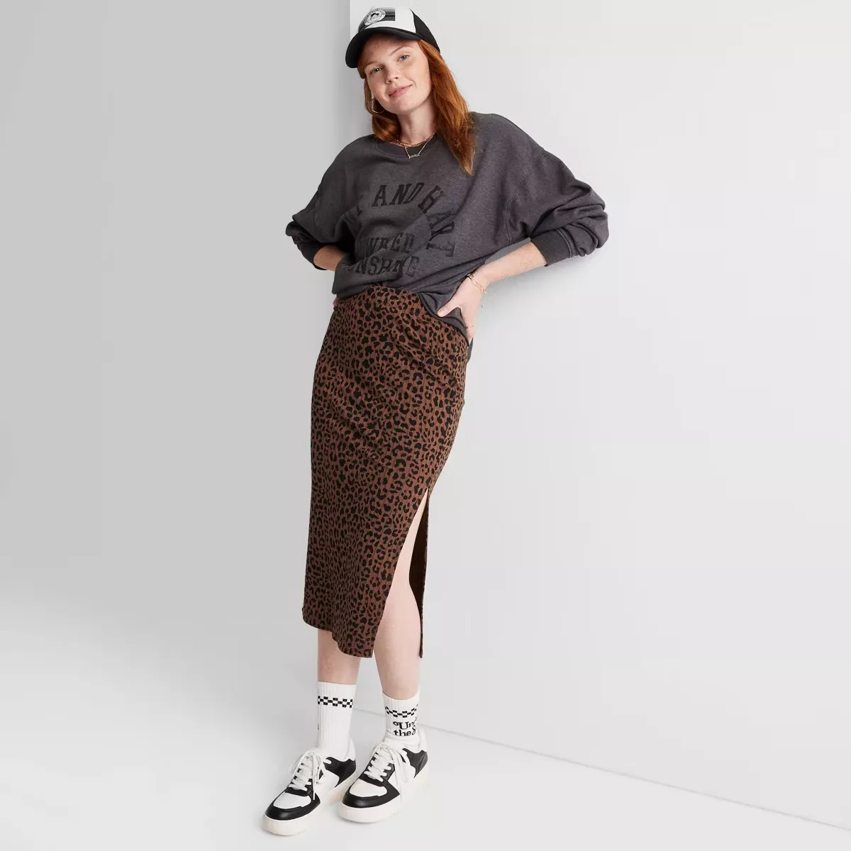 Leopard print skirt outlet target