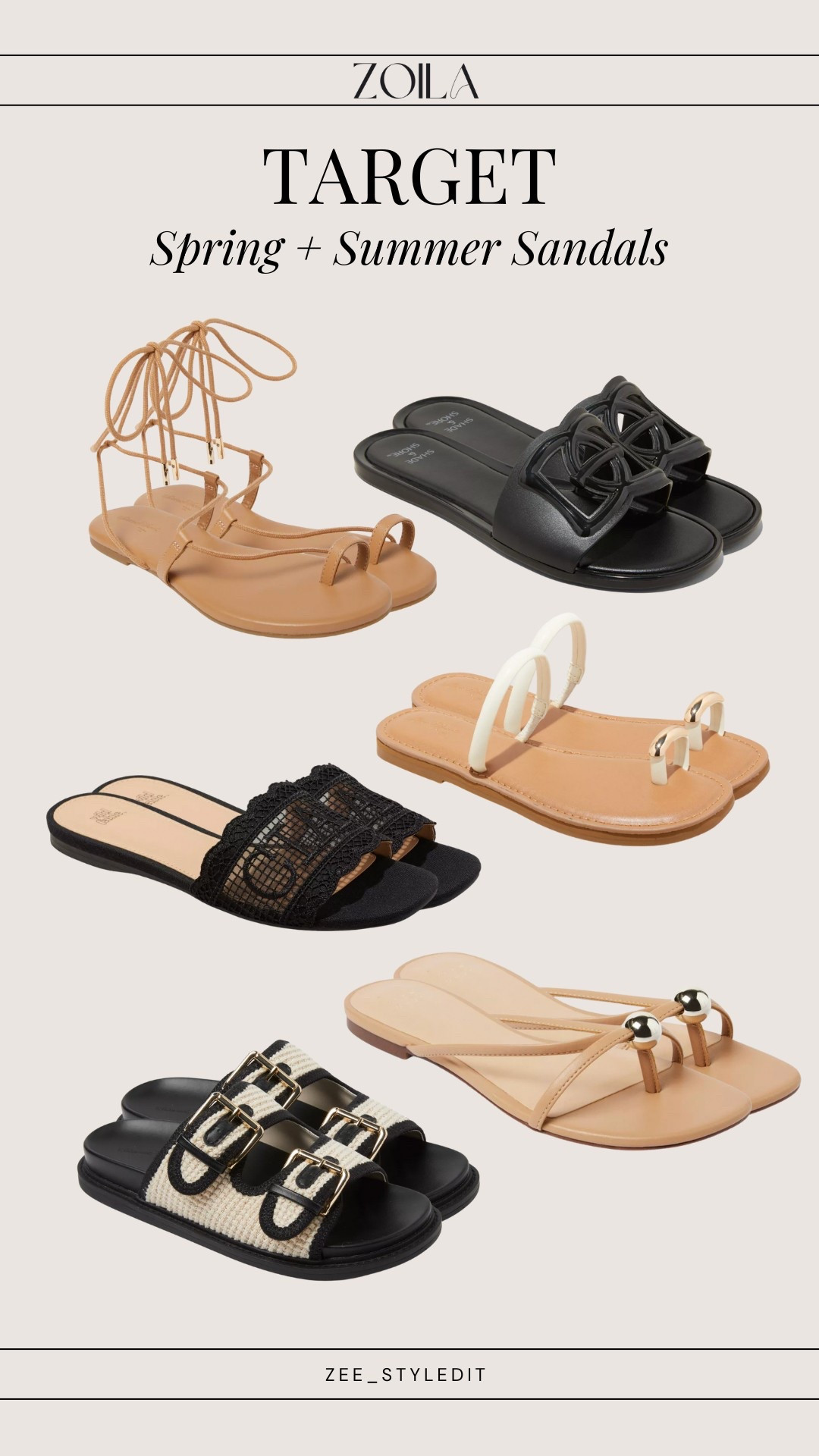 @target sandals 

#LTKOver40 #LTKU #LTKFindsUnder50