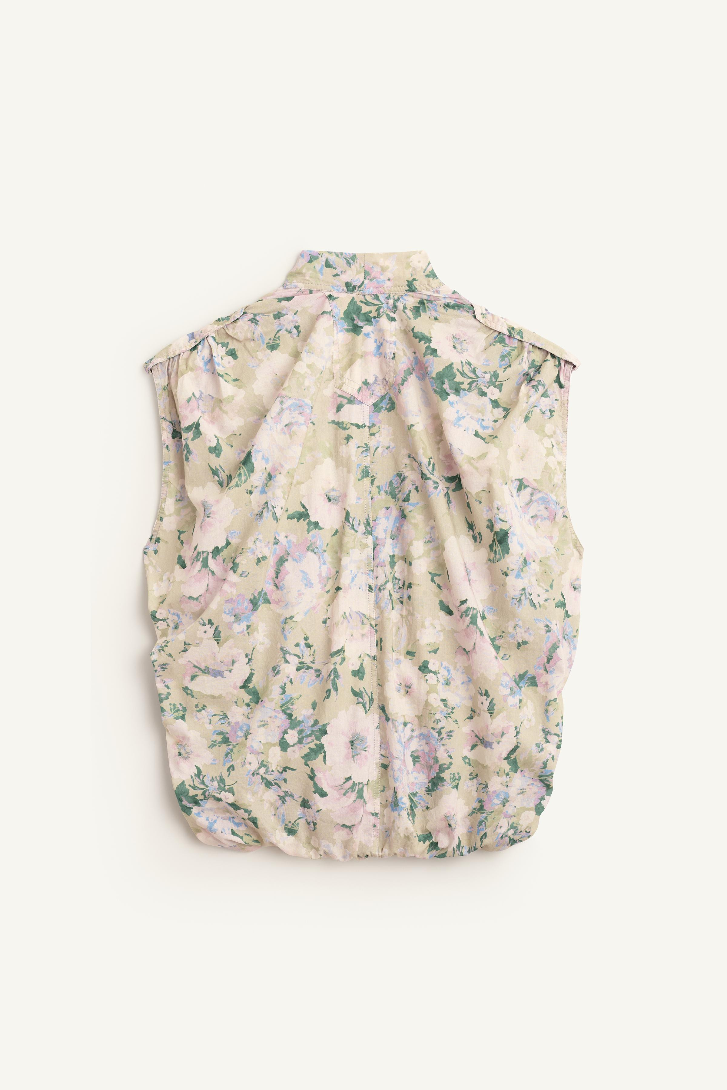 DRPD FLWRS TP | Zara UK