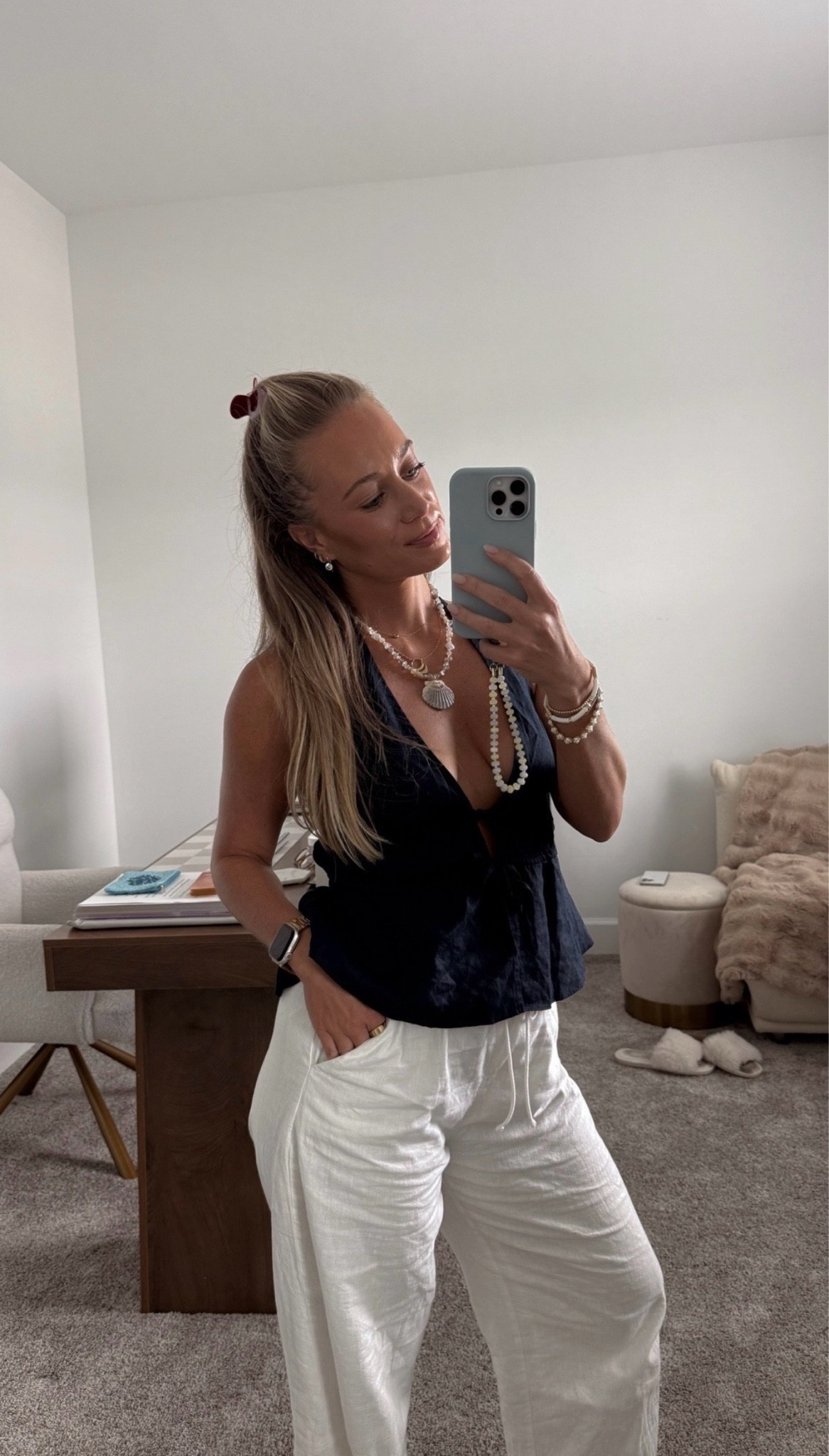 Loving this linen halter top from @Aritzia 💙

Wearing small.

Aritzia sale, linen top, Americana summer, coastal fashion, New England fits

#LTKootd #LTKSeasonal