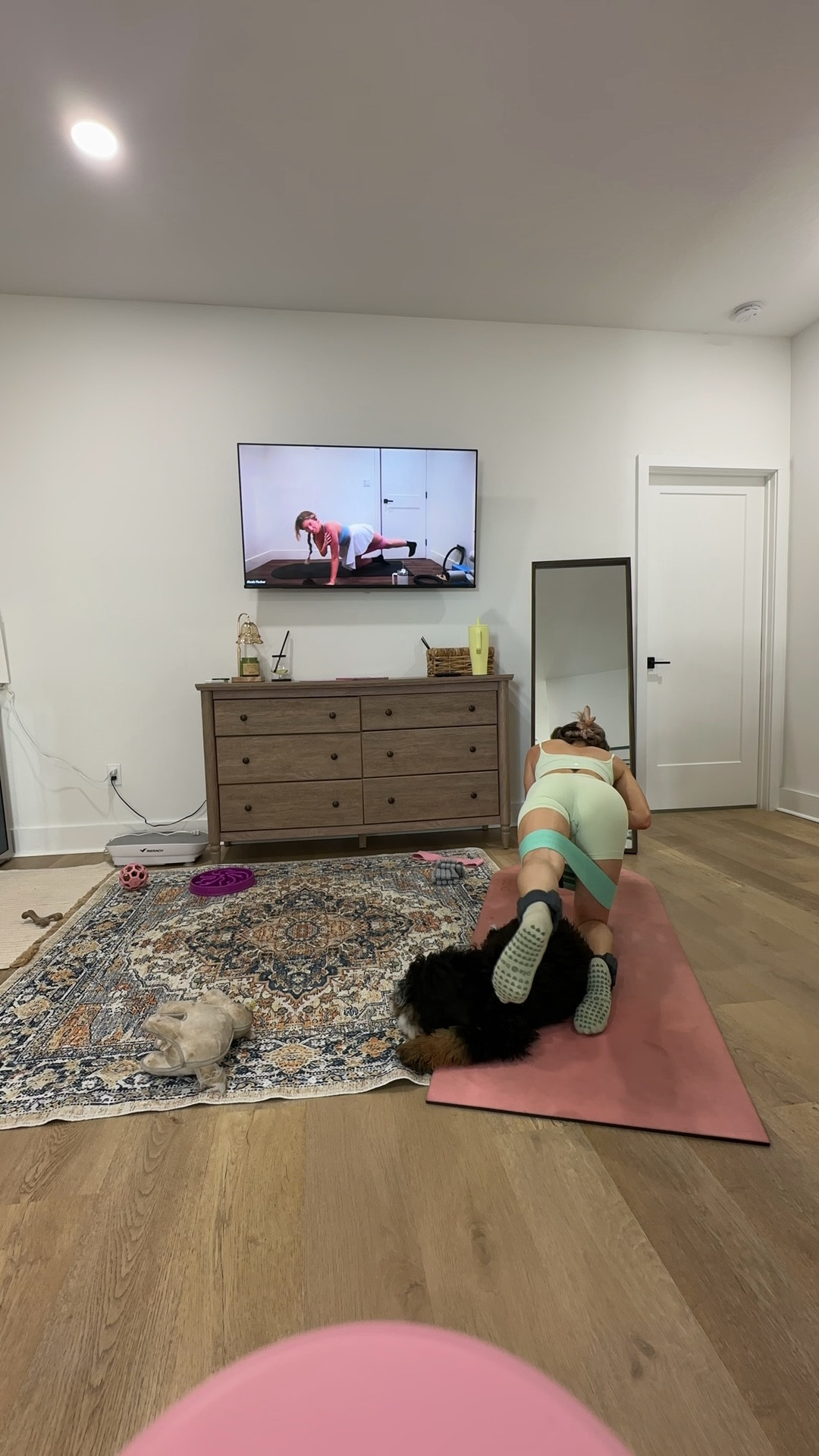 I’m wearing the @lululemon align sweetheart bra and the lululemon align biker shorts. You can use my code SLOANE10 on Lululemon like new items. 

My workout and workout gear for my daily workout. I take pilates classes from @lexfish  on Instagram she has a whole online platform and membership! Most of my pilates gear and tools are from Bala. Bala use code SLOANE15. 
#workoutgear #workoutwear #pilates #ootd #outfit #athleticwear #athleticoutfit #bikershorts #sportsbra #pilatesoutfit #athleisure #bala #pilatesworkout #pilateslovers #pilatestiktok #balabangles

#LTKmorningroutine #LTKfitnessgoals #LTKActive