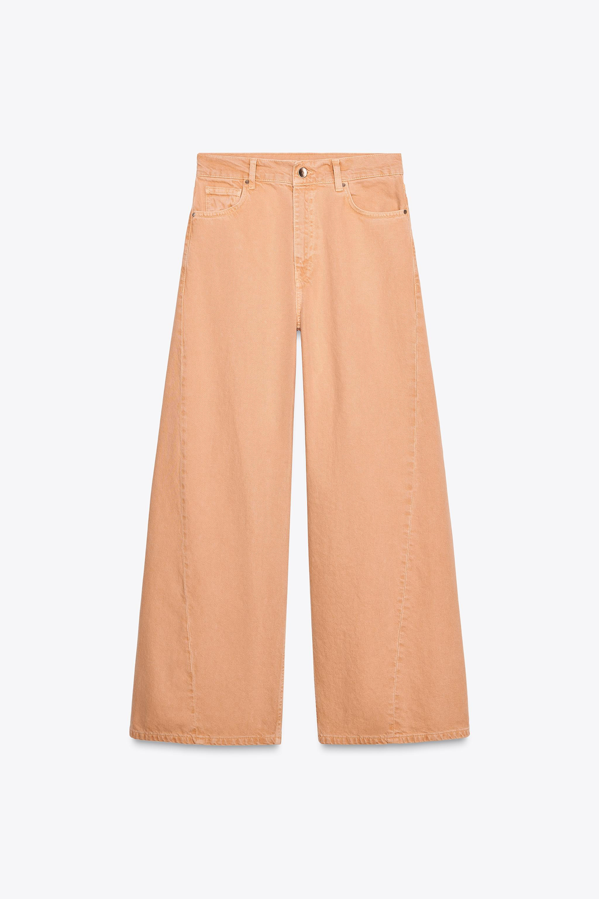 HIGH WAIST - WIDE LEG - FULL LENGTHZARA WOMAN COLLECTIONHigh-waisted jeans with belt loops. Five ... | Zara US