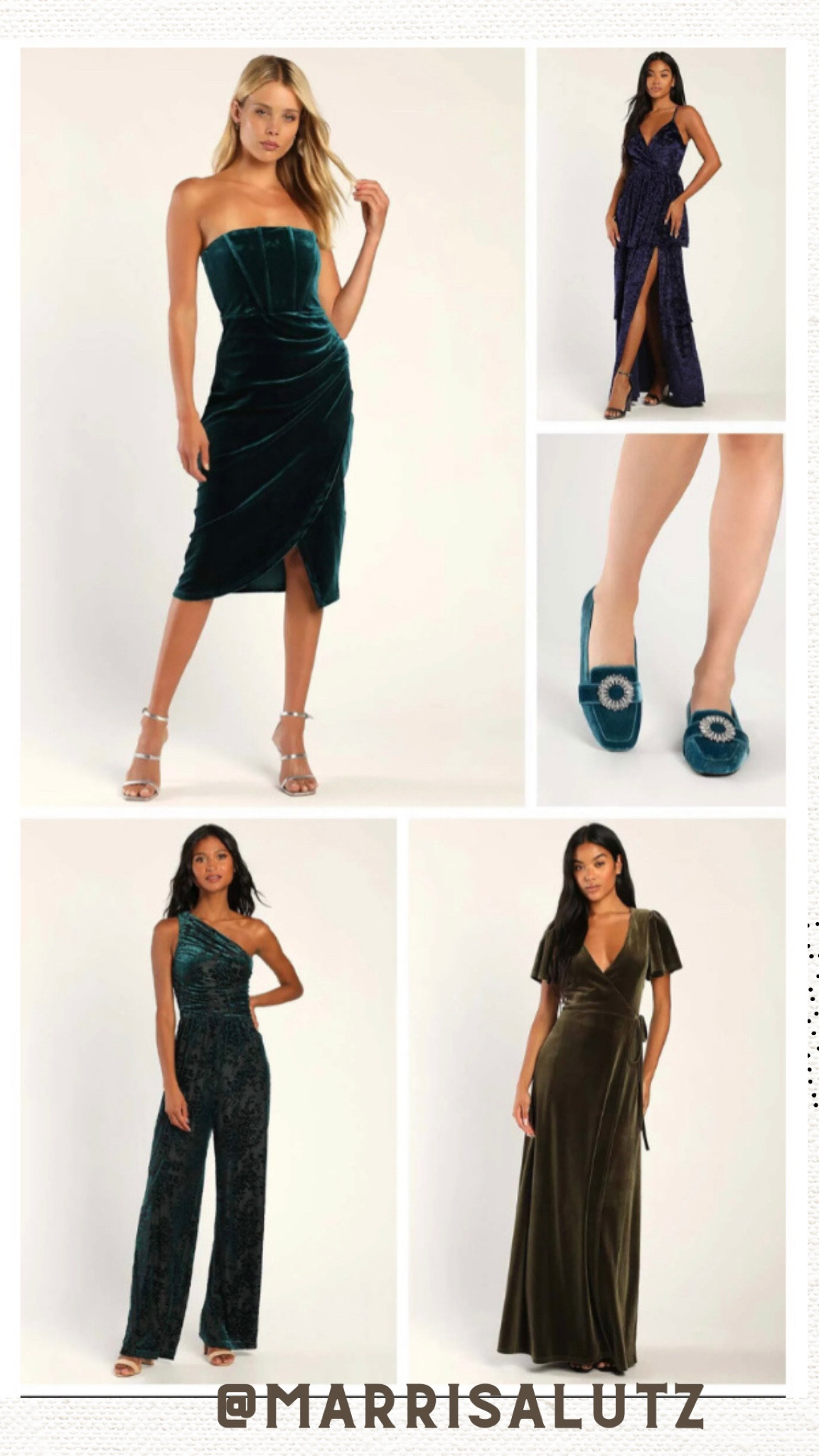 Fall Looks. Wine Red Floral Burnout Velvet Strapless Maxi Dress, Black Floral Burnout Velvet Skort Romper, Olive Green Velvet Maxi Wrap Dress, Teal Burnout Velvet One-Shoulder Jumpsuit, Dark Teal Velvet Strapless Tulip Dress, Teal Velvet Rhinestone Loafers, Navy Blue Burnout Velvet Tiered Maxi Dress, Tier Elegance Black Long Sleeve Tiered Maxi Dress, Wine Red Velvet Lace-Up High Heel Sandals, Rust Orange Velvet Off-the-Shoulder Maxi Dress, Wine Red Velvet Lace-Up Jumpsuit


#LTKHalloween #LTKunder100 #LTKSeasonal