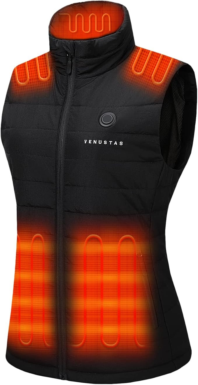 Venustas Women's Heated Vest with Battery Pack 7.4V, Heated clothes for women | Amazon (US)