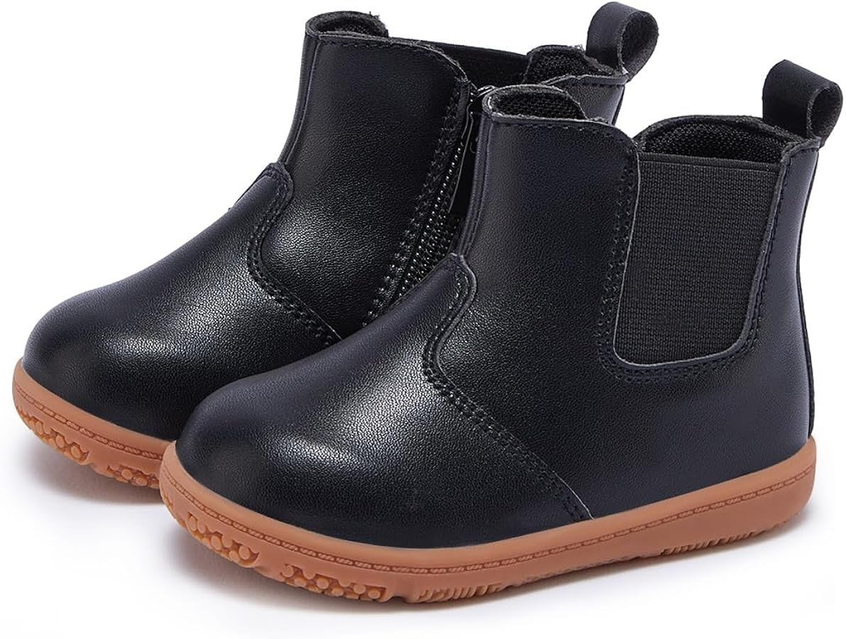 BMCiTYBM Baby Boys Girls Boots Infant Shoes First Walking Booties for All Seasons for 6 9 12 15 1... | Amazon (US)