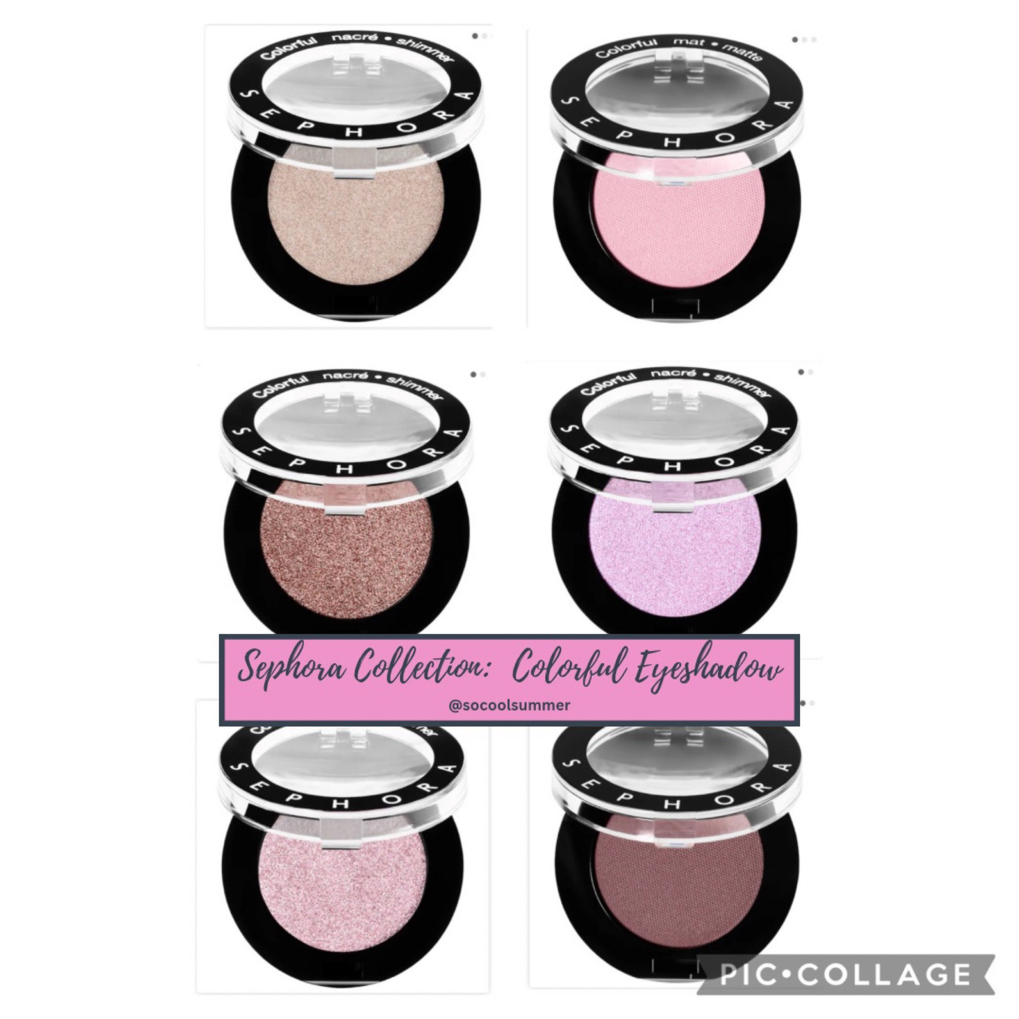 Sephora Collection Eyeshadows.

My picks:  tiramisu, sweet brownie, strawberry macaroon, magnolia garden, smell of roses, satin corset

#hocsummer #coolsummer #lightsummer #softsummer #pastelsummer #darksummer #brownsummer #sweetpeasummer #summerpalette #summerfinds

#LTKsalealert #LTKxSephora #LTKbeauty