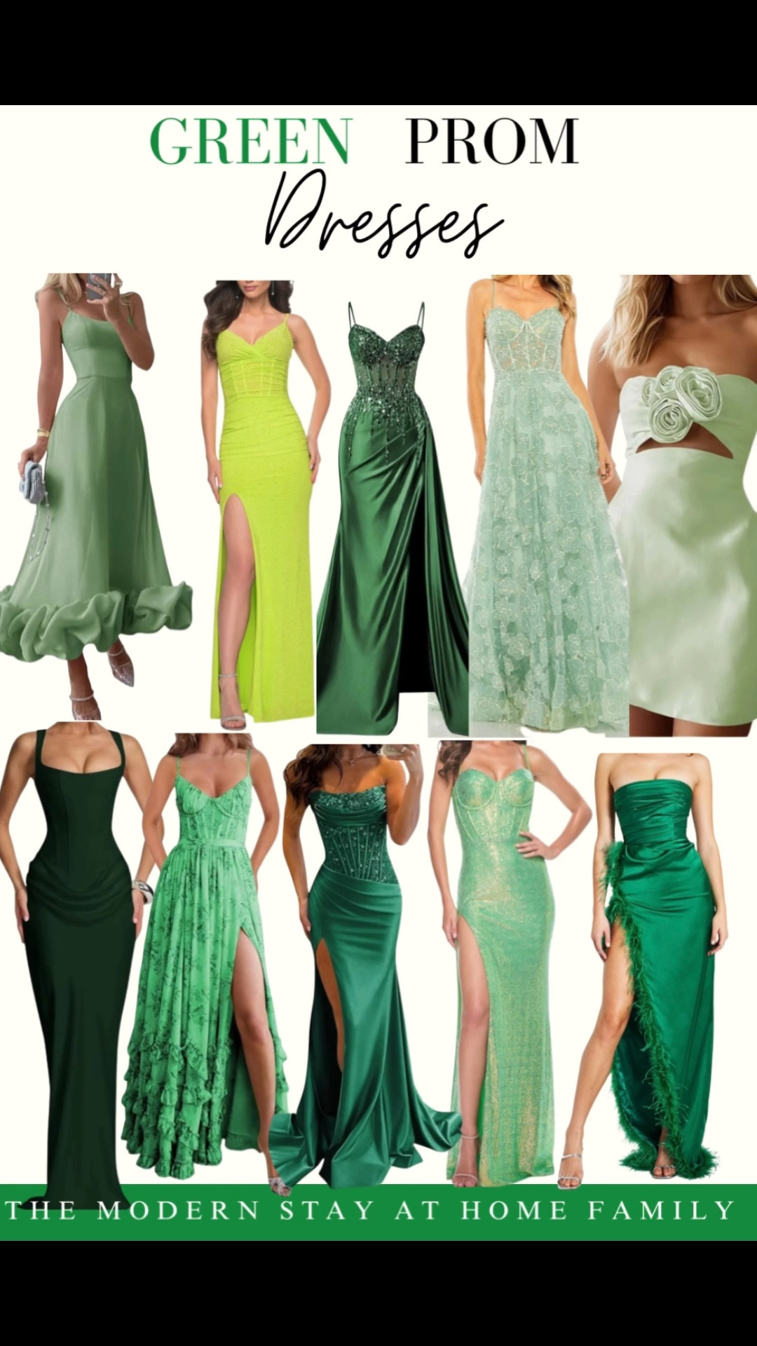 Green prom dresses are having their moment and I am obsessed 💚 From emerald green prom dresses to sage green prom dresses and dark green prom dresses, these stunning styles are perfect for prom 2026. Whether you love a satin green prom dress, a sparkly sequin green gown, a classy fitted mermaid silhouette, or a flowy A-line green formal dress, there’s a shade and style for every vibe. Think elegant long green prom dresses, trendy cut out details, strapless corset bodices, and chic one shoulder looks. These green prom dresses are bold, timeless, and guaranteed to stand out on prom night.

green prom dresses, emerald green prom dresses, sage green prom dresses, dark green prom dresses, olive green prom dress, satin green prom dress, sequin green prom dress, classy prom dresses, prom dresses 2026, long prom dresses, formal gowns for teens, trendy prom dresses, elegant evening gowns, prom dress inspiration

#LTKWedding #LTKMidsize #LTKBeauty