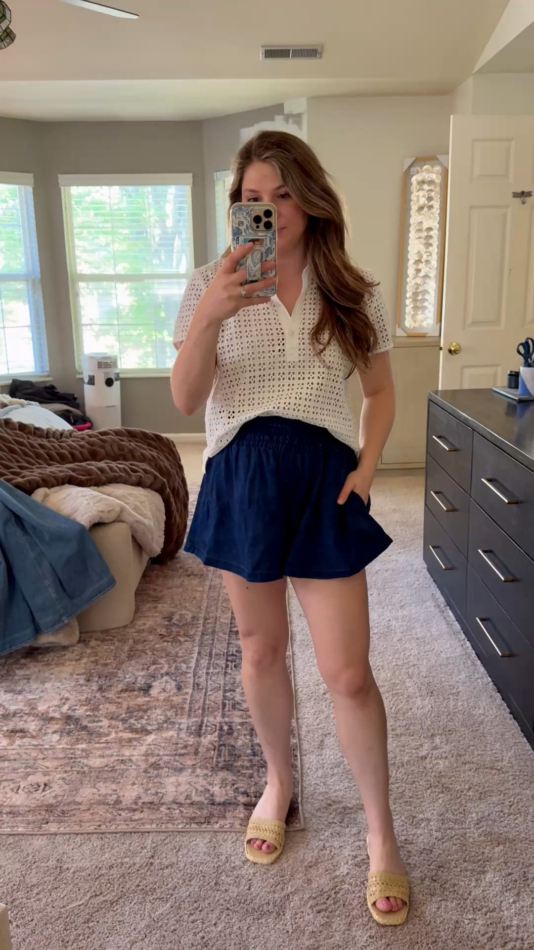 Theologies pull on shorts
Everyday summer shorts denim elastic waist 

Chambray shorts 

Free people white top on sale polo



#LTKSeasonal #LTKdayinmylife #LTKootd