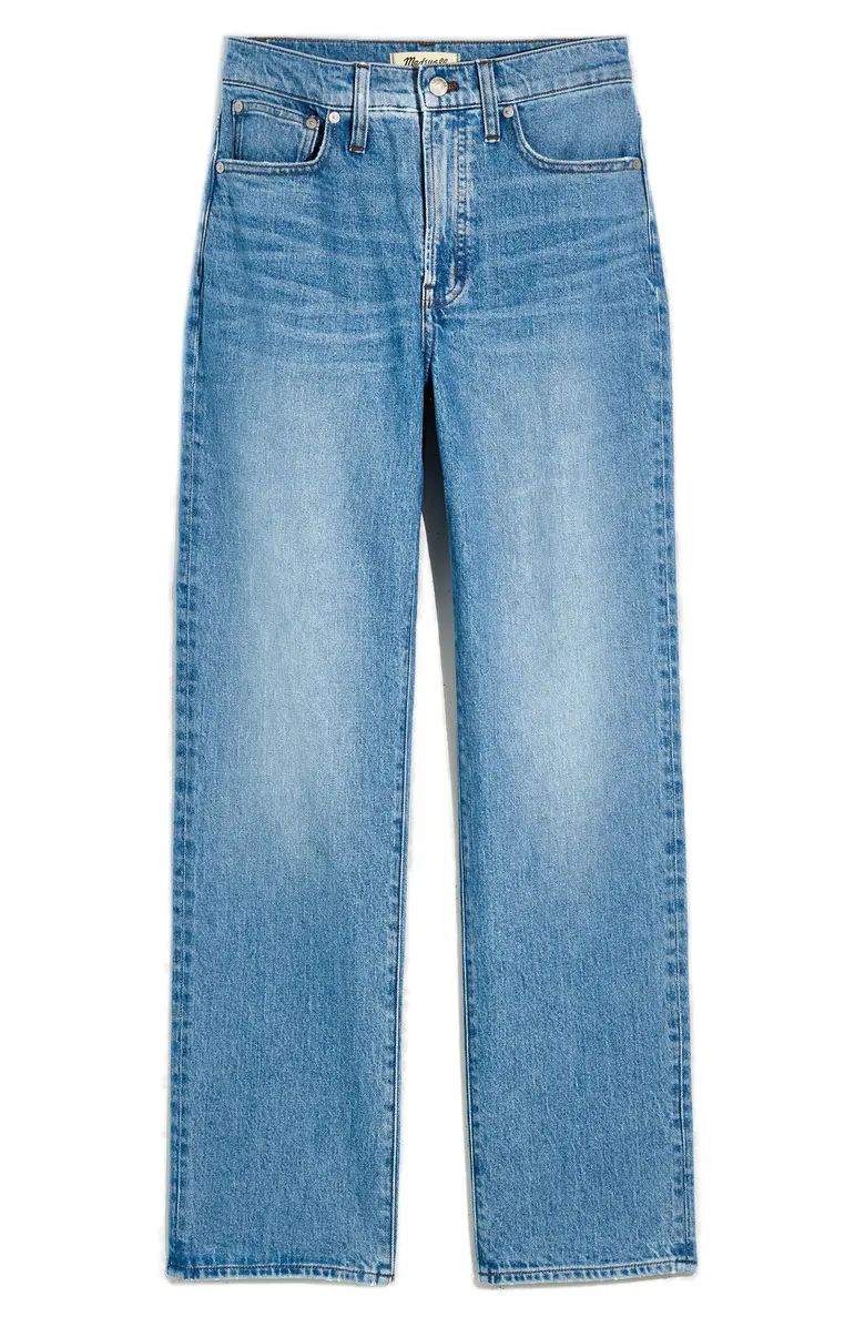 Madewell The Perfect Vintage Straight Leg Jeans | Nordstrom | Nordstrom