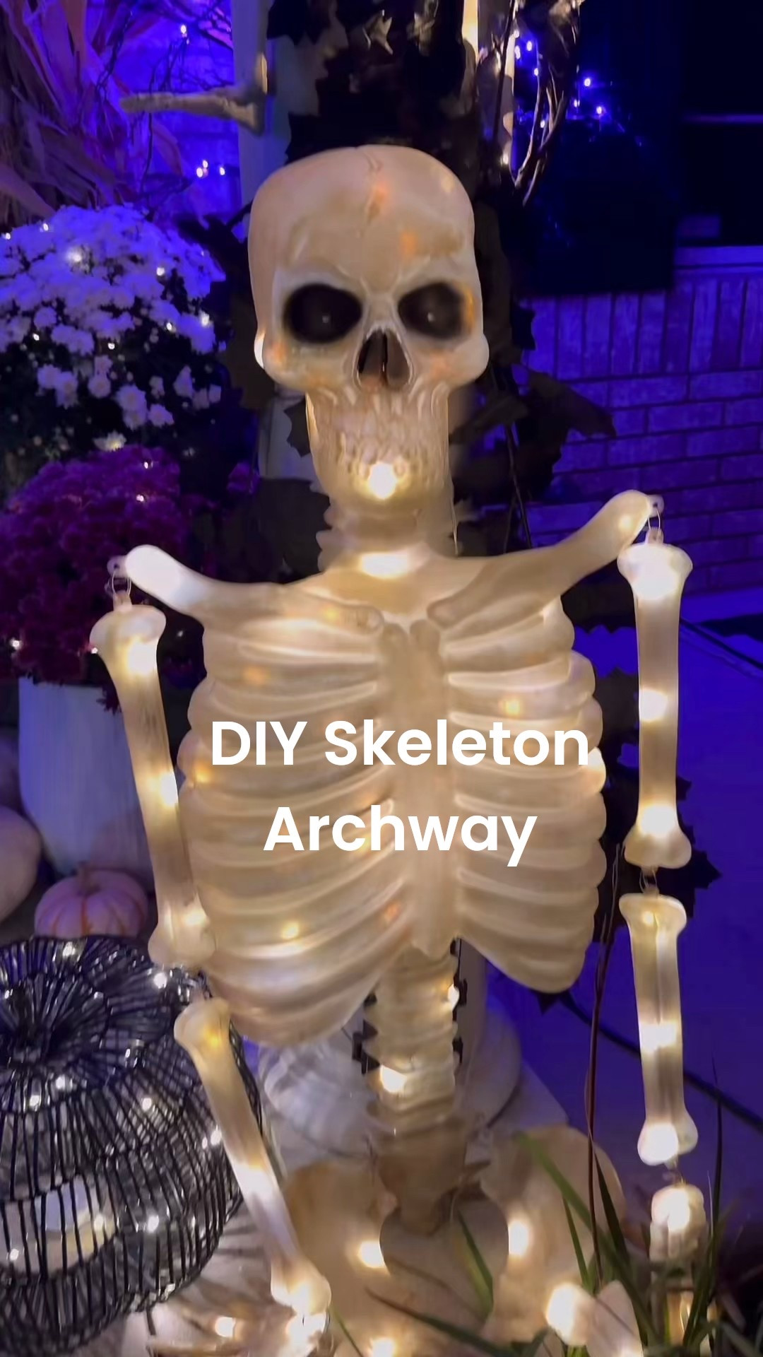 DIY Skeleton Archway for a Halloween porch 

#halloweenporch

#LTKHome #LTKFamily #LTKSeasonal